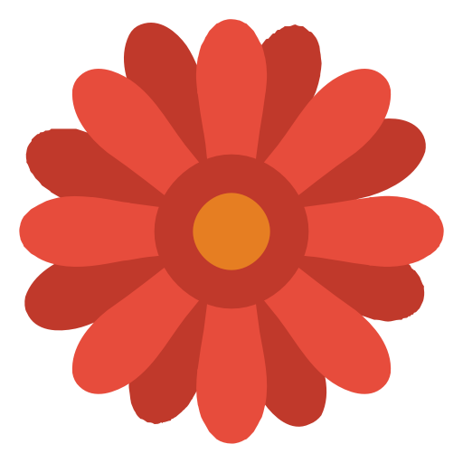 Flower Icon Small Flat Iconset Paomedia