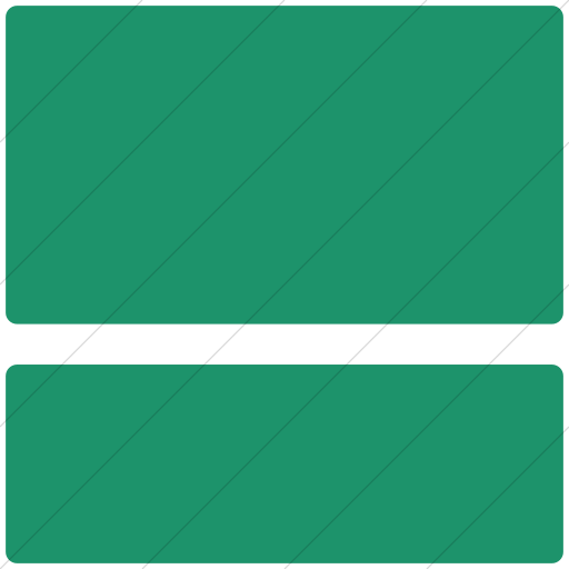 Simple Aqua Layouts Rounded Rows Small Bottom Icon