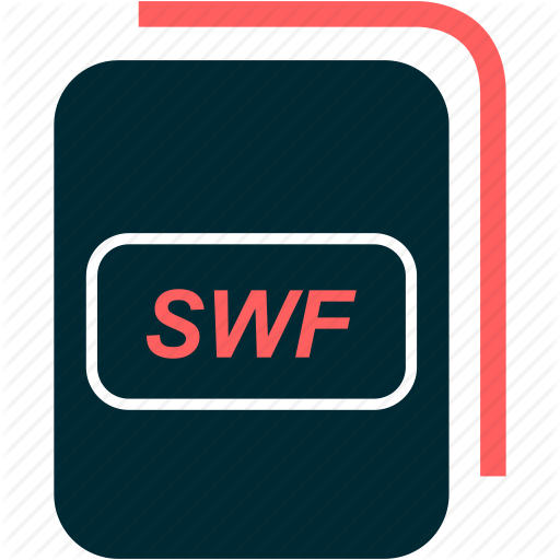 , Flash, Format, Small, Swf, Web Icon