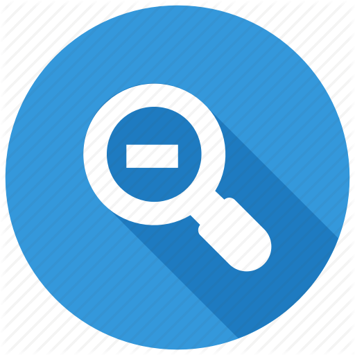 Glass, Magnifying, Smaller, Zoom, Zoom Out Icon Icon