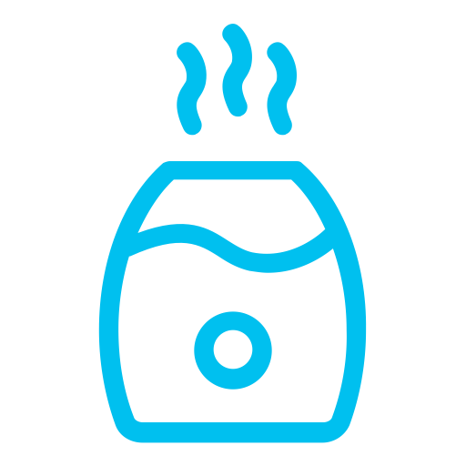Icon Humidifier For Smart Home, Linear, Monochrome Icon With Png