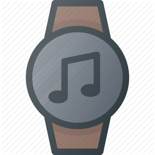 Concept, Music, Smart, Smartwatch, Technology, Watch Icon