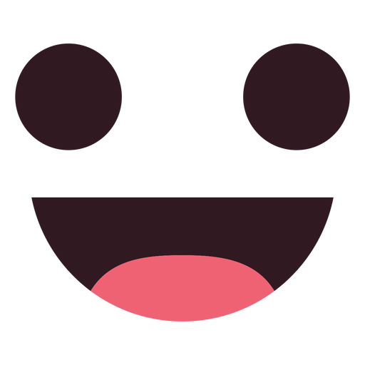 Simple Smile Emoticon Face