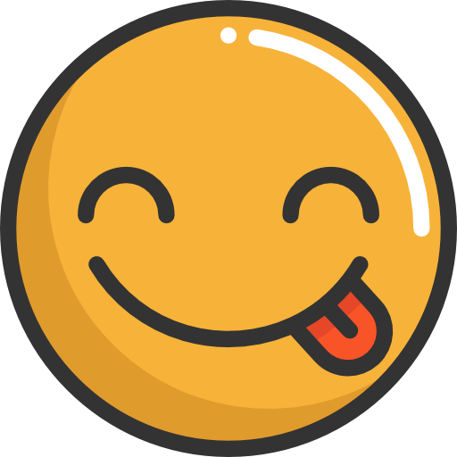 Tongue, Emoticons, Emoji, Feelings, Smileys Icon