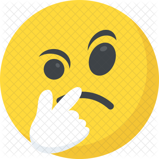 Thinking Smiley Face Transparent Png Clipart Free Download