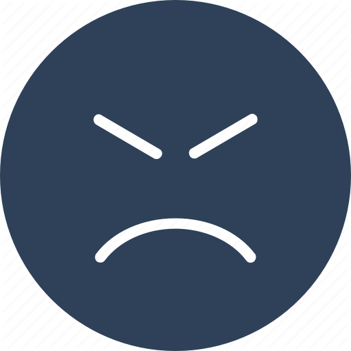 Fond Transparent Blue Smile Emoji