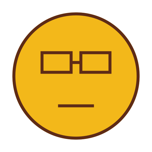 Emoticon, Emoji, Smart, Face, Smiley Icon