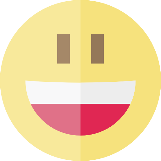 Happy, Emoticons, Emoji, Feelings, Smileys Icon