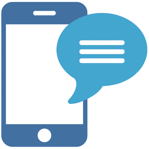 Sms Icon On Mobile Physits