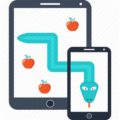 Application, Commerce, Connection, Game, Online, Shopping, Snake Icon