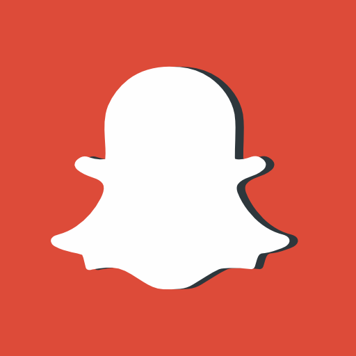 Snapchat, Snap, Chat, Logo, Social, App, Smartphone, Red Icon Free