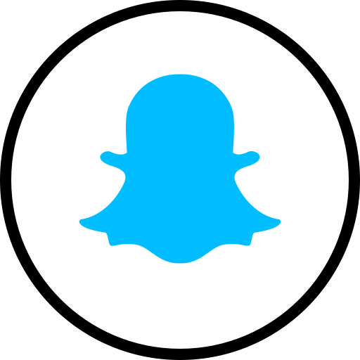 Social Media Snapchat Icon
