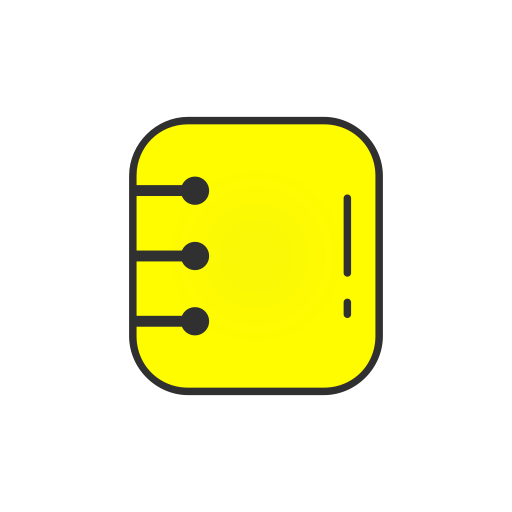 Contact List, List, Log, Snapchat Icon