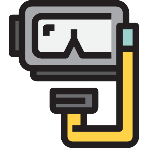 Sports, Diving, Snorkel Icon