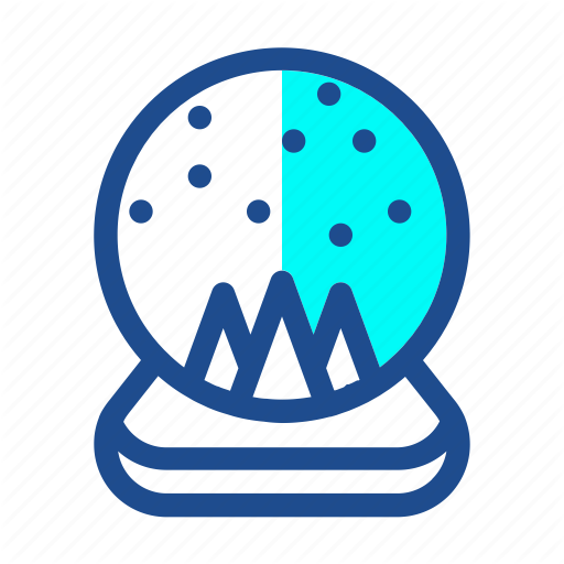 Glass, Present, Seasons, Snow, Snow Globe, Snowball, Winter Icon