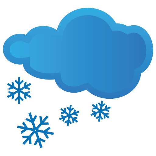 Blue Snow Icon Download Free Icons