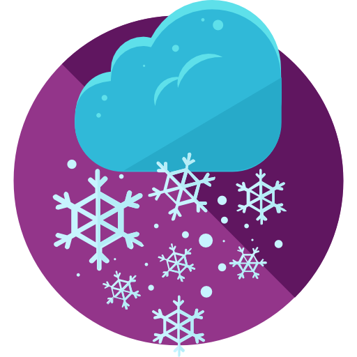 Winter, Cold, Snowflake, Weather, Snow, Nature Icon