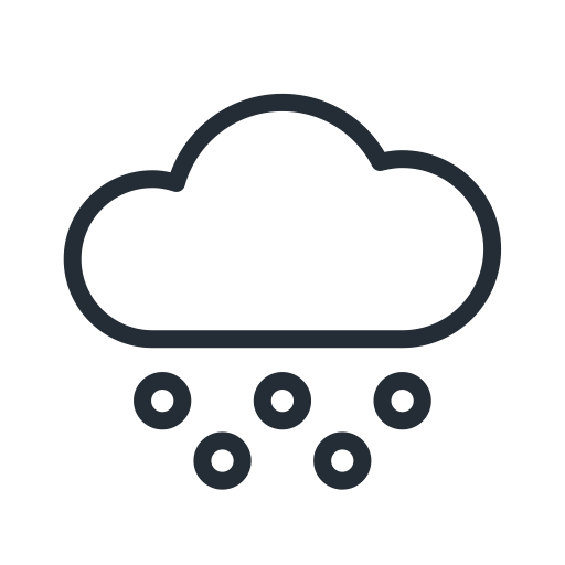 Weather, Snow, Snowy, Cloud Icon