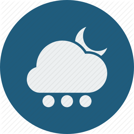 Night, Snowball Icon