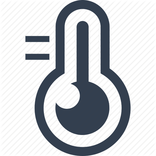 Air, Conditioning, Degrees, Temperature, Thermometer Icon