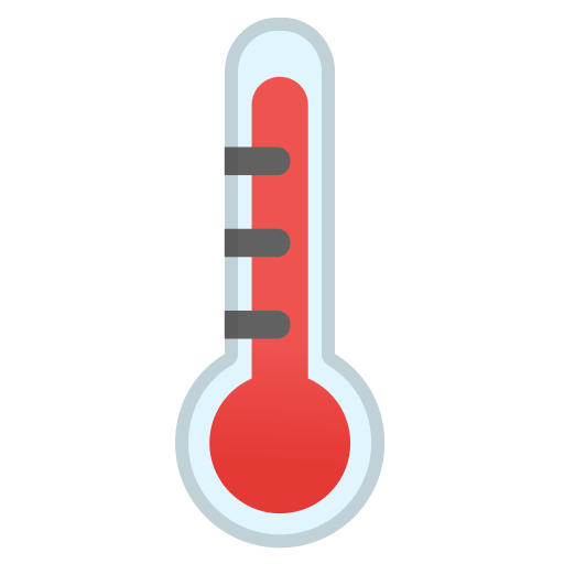 Thermometer Icon Noto Emoji Travel Places Iconset Google