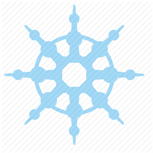 Frost, Ice, Ornament, Snowflake Icon