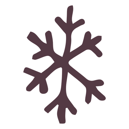 Snowflake Hand Drawn Icon