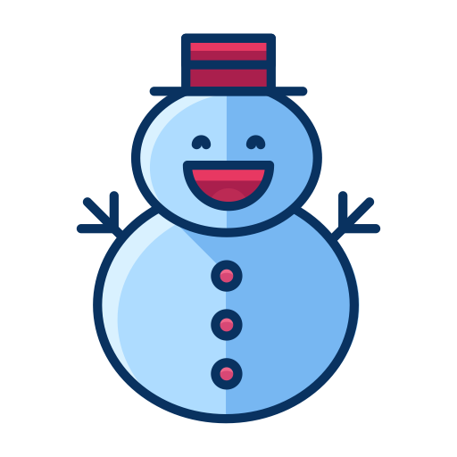 Man, Snow, Christmas, Winter, Snowman Icon