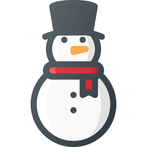 Snowman, Christmas Icon Free Of Christmas Color Outline