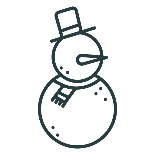 Snowman Icon Christmas Icon
