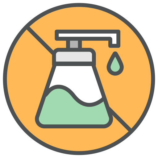 Soap, Free, Allergens Icon Free Of Allergy Info Cosmetic Food Icons