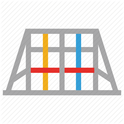 Goal, Playground, Soccer, Soccer Goal Icon