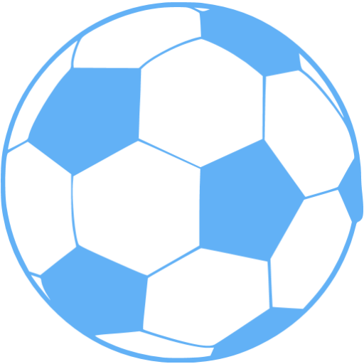 Tropical Blue Soccer Icon