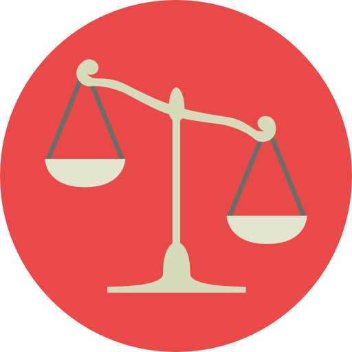 Miscellaneous, Law, Judge, Balance, Justice, Justice Scale Icon