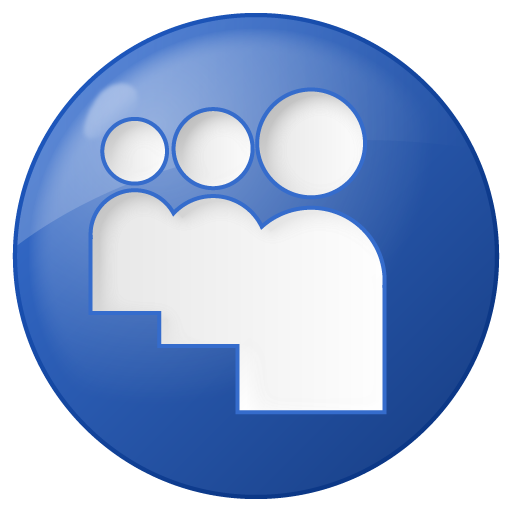 Blue Social Icons Images