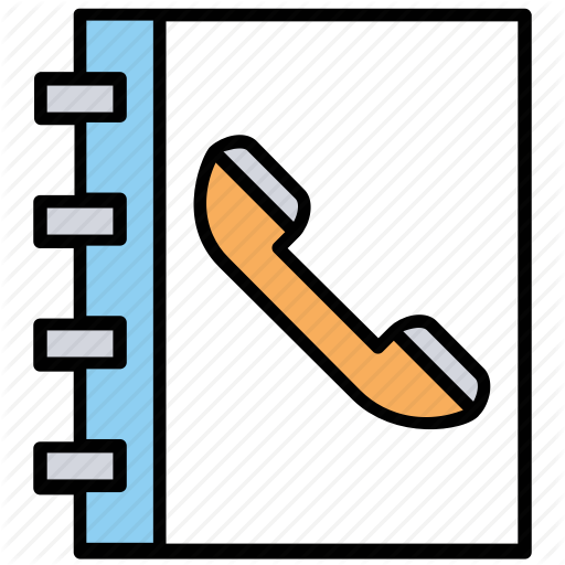 Contacts, Contacts Book, Phone Book, Phone Directory, Yellow Pages