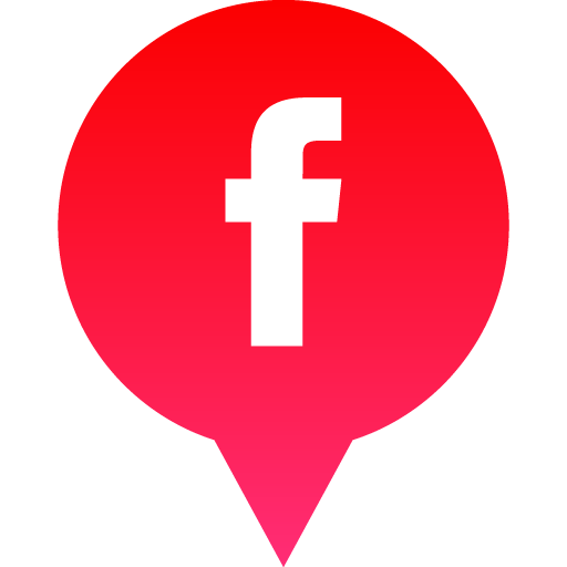 Facebook Free Red Social Media Pn Designed