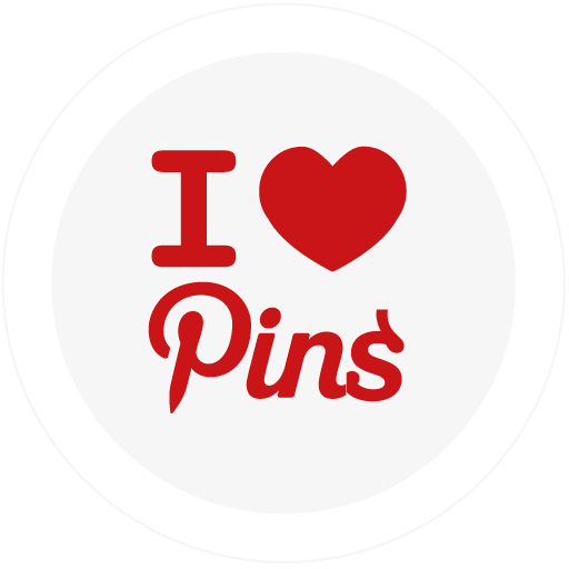Ilovepins, Round Icon