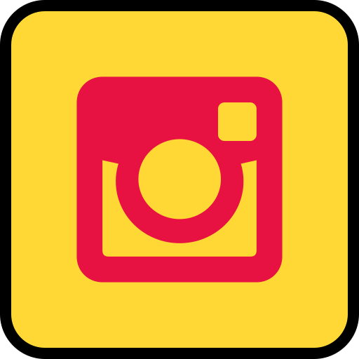 Instagram, Media, Online, Social Icon Filled Icons