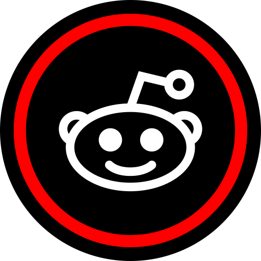 Media, Online, Reddit, Social Icon Red Icons