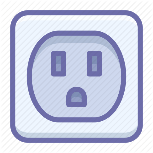 Electric, Socket Icon