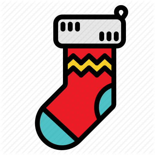 Christmas, Gift, Socks, Surprise Icon