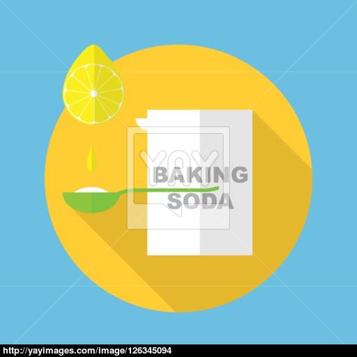Baking Soda Icon Vector Illustration Vector