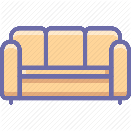 Couch, Furniture, Sofa Icon