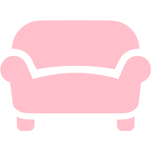 Pink Sofa Icon