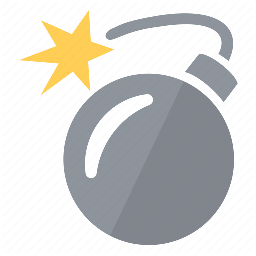 Bomb, Bug, Security, Software Icon