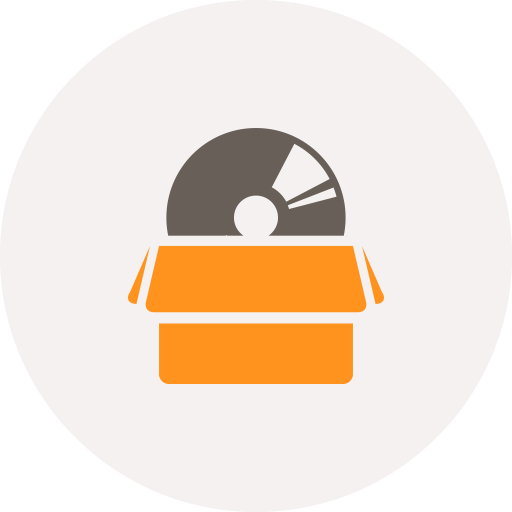 Package, Dvd Rom, Box Open, Cd Rom, Box, Software Icon