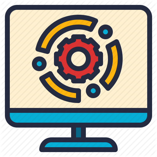 Computer, Hardware, Operation, Software, Systems, Technology Icon