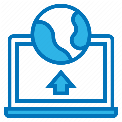 Deployment, Development, Software, Upload, Worldwide Icon