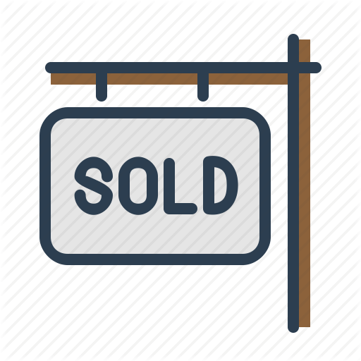 House, Information, Sign, Sold Icon